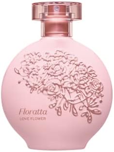 O BOTICARIO Floratta Love Flower Eau de Toilette | Long-Lasting Floral Fragrance Perfume for Women, 2.5 Ounce