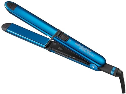 Image of BaBylissPRO Nano Titanium Prima Ionic Hair Straightener - Professional Flat Iron & Curling Iron in One for Stylists, Pro Styling Hair Tool