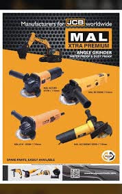 MAL WARCRAFT 4 INCH ANGLE GRINDER 950W 