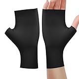 Genérico Mitones Medias Dedos Verano - Guantes transpirables antideslizantes para protección contra el sol | Accesorios Ciclismo Senderismo Al Aire Libre Bicicleta Equitación Conducción Actividad