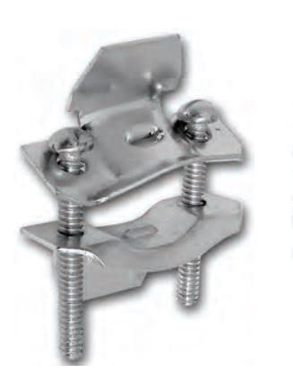 OhLectric Cable Connectors Used To Terminate One Or More Non-Metallic Sheathed Cables To Knockout; Cable Connector With No locknut Required; Zinc Plated Steel; Twin Screws - Pack Of 100 - OL-83376