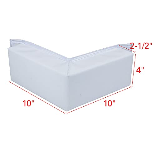 Extreme Max 3006.7255 Boattector Dock Bumper - Small (10" X 10" X 4" X 2.5"), Corner #TOP1