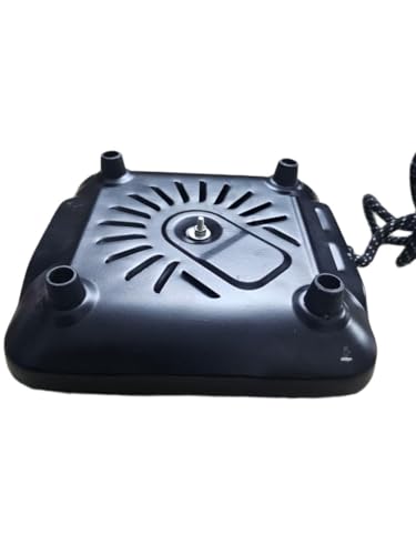 Image of Electric Hookah Coal Burner, Black, Single Coil Hot Plate for Shisha Charcoal Lighting