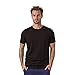 Produktbild ALPIN LOACKER Coolmax Merino T-Shirt Herren Kurzarm 150 g/m2 I Antischweißshirt I Merinowolle Tshirt I kühlendes Thermooberteil atmungsaktiv, Schwarz M