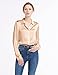 LilySilk Women's Silk Blouse 100% 22MM Silk Button-Down Shirt Long Sleeves Classic Timeless Top for All Seasons Casual Business, Light Camel M