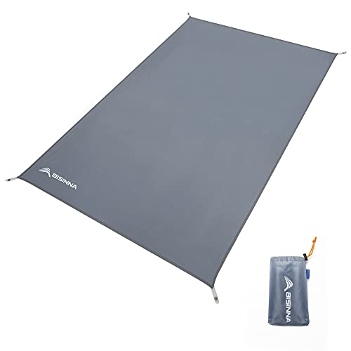 Bisinna Waterproof Camping Tarp Mutifunctional Tent Footprint For 1-2 Person Tent, Groundsheet Picnic And Beach Mat With Drawstring Carrying Bag For Picnic, Hiking And Other Outdoor Activities #TOP6