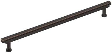 Signature Hardware 954047-O-1258 Gilderoy 12-5/8 Inch Center to Center Bar Cabinet Pull - Oil Rubbed Bronze