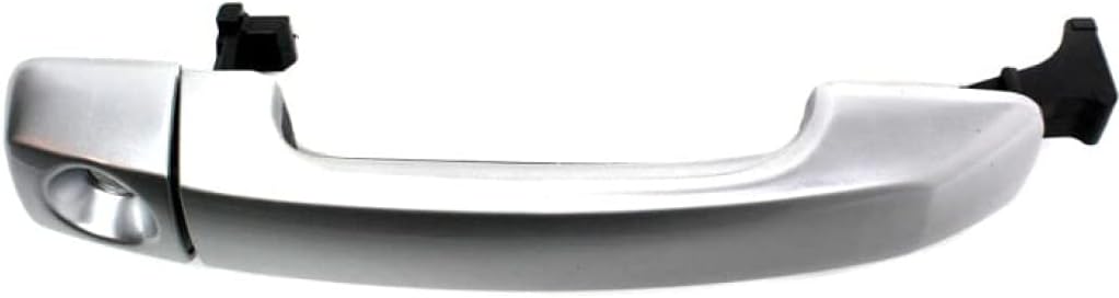 KarParts360 for Toyota FJ Cruiser 2007-2014 Exterior Door Handle Front, Driver Side Silver | with Key Hole | Trim: Base/TRD Special Edition/Trail Teams Special Edition