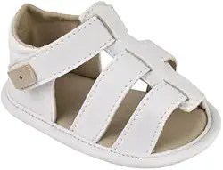 Sandália Bebê Mania Menino Verão Branca