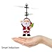 Seasdeck Flying Christmas Santa Claus Toy - Infrared Induction Control Mini Drone Spinner - Hover Santa Claus Doll - Cool Space Boomerang Magic Gift for Indoor Outdoor Kids