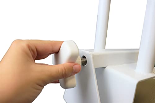 PEPE Mobility - Badewannen Einstiegshilfe Senioren, Haltegriffe Badewanne ≥8 cm, Haltegriff Bad Weiß, Ein und Ausstiegshilfe