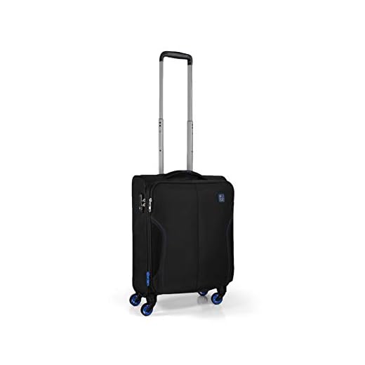 MODO by Roncato Maleta De Cabina 55 Cm Blanda 4 Ruedas Jet, 39/44 Lt - 55x40x20/23 cm, Ligero Extensible Cierre TSA, Garantia 2 Anos
