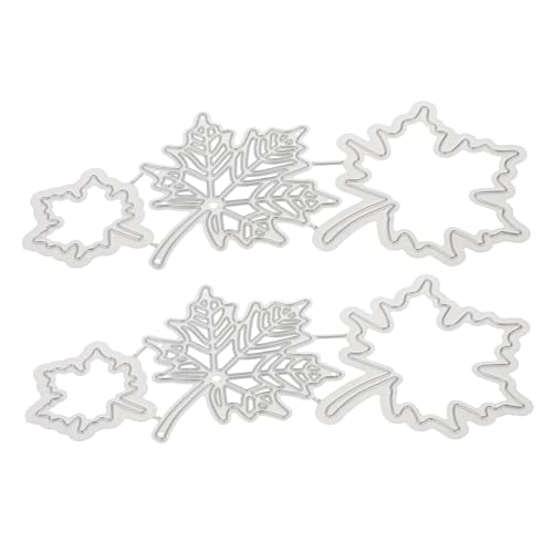 CIMAXIC 2 Sets of Metal Cutting Dies Stencil Photo Album Molds Craft Fabricación De Plantillas