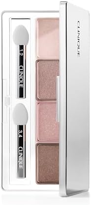 Clinique All About Shadow Eye Shadow Quad | Long Lasting, Crease + Fade Resistant + Safe For Sensitive Eyes