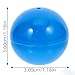 50pcs Hollow Lotto Raffle Ball | Raffle Drawing Balls | Plastic Bingo Balls Only | Lottery Ball | Vending Machine Capsules | Plastic Bingo for Game Party Prizes, Blue