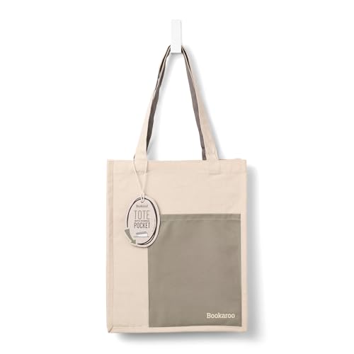 IF Bookaroo Tote Bag - Fern & Cream