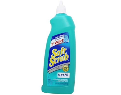 Soft Scrub Gel Cleanser with Bleach, 28.6 oz-2 pk