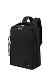 Samsonite Wander Last, mochila para ordenador portátil para mujer, 14,1 pulgadas (37,5 cm), mochila escolar y de negocios con soporte para botellas, ergonómica, repelente al agua, 14 litros, negra