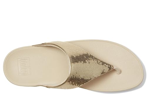 Image of FitFlop Women's, Lulu Sequin Thong Sandal