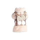 Coupe-vent, imperméable et chaud : les manteaux d'extérieur pour chien sont fabriqués en polyester imperméable et coupe-vent, plein de durabilité et fournira une protection parfaite pour votre chien par mauvais temps