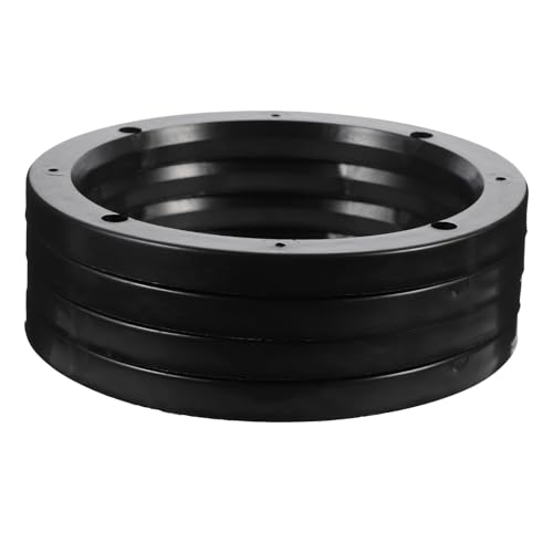 Espaciadores de montaje para altavoces de coche de 6.5 pulgadas hechos de ABS resistente