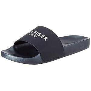 Tommy Hilfiger Th Glitter Zwembad Slide dames Dia