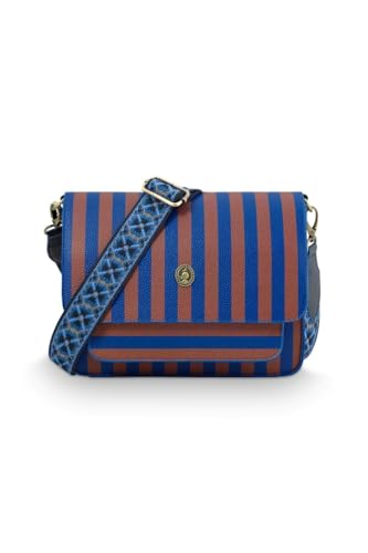 Fenna Cross Body Bag Stripe M Blue pour vos sorties