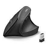 UGREEN Ergonomic Mouse, Wireless Bluetooth Vertical Mouse, Dual-Mode (BT 5.4 & USB 2.4G...