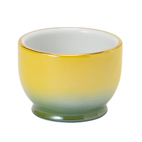 サンメニー 仏壇 香炉 単品 本格 有田焼 日本製 インテリアに馴染む おしゃれ お 香 線香 焼香 インセンス 仏具 現代仏壇 お仏壇 仏具小物 光綺II イエロー/グリーン 線香立て お供え お焼香 インセンスホルダー コンパクト 小さい 小物 仏具セ