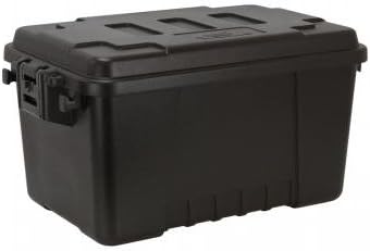 Plano 1619-00 56 Quart Tote Tub (Black (Pack of 2))