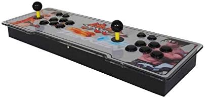 Ambition.h Pandora's Key 7 Box Arcade Game, 2177 in 1 3D Pandora's Key 7 Box Arcade Game Double Players Console Double Joystick 720P Video Game Built-in Speaker.