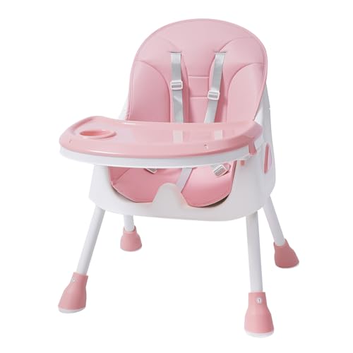 2-in-1 Hochstuhl Kinderhochstuhl Babyliege mit Fußstütze...