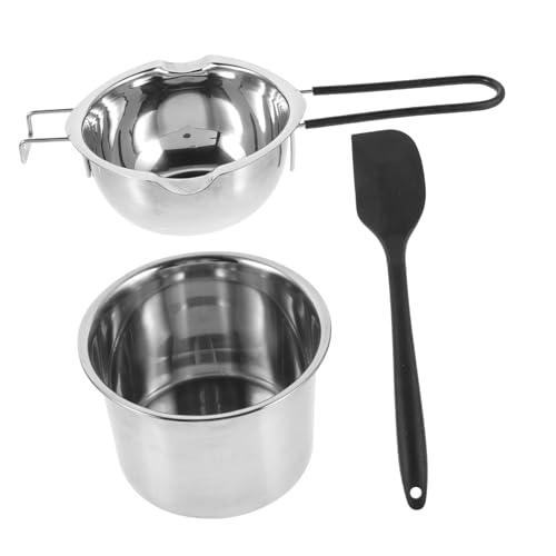 BIUDECO Melting Pot Set Butter Heating Pot for Melting Candy Kitchen Gadget Random Color