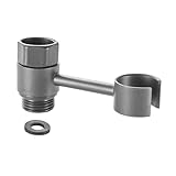 Steel Bathroom Hanging Brackets Elegant Bidet Sprayer Holders Wall Mount Rack For Handheld Shower Hands & Bidet Sprayer