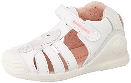 Biomecanics 222110-B, Sandali Bambina, Bianco