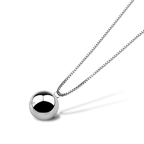 Dankadi 925 Sterling Silver Bell Pendant Necklace #TOP16