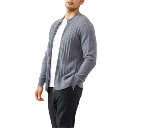 Cardigan en cachemire pour homme gilet chaud de luxe automne hiver