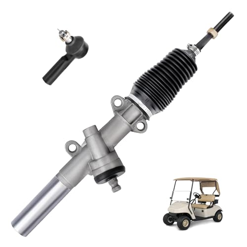Panglong EZGO Steering Rack, TXT Steering Box with Ball Joint and Latch, Suitable for 2001-Newer EZGO TXT and Workhorse Gas or Electric Carts, OEM# 70602G01, 70602-G01, 70964G01, 70964G02