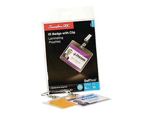 Pochettes plastification autocollantes transparentes format ID 4.13x2.94