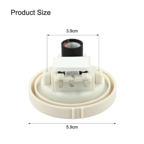 Sensor de nivel de agua para lavadora compatible con LG DSC6B repuesto 3