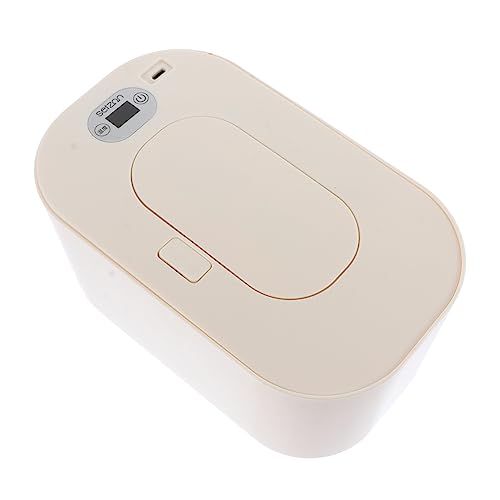 1 Set Warmer Smart Heater Wipes for Babies Portable Heater Portable Wipes Bottle Warmer Portable Wipes Machine Charge Polypropylene (pp) Cotton Towel White Baby