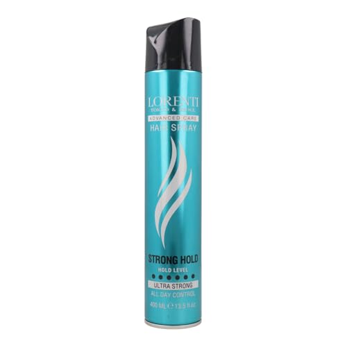 LORENTI TOKYO & SEOUL Barber Hair Spray Ultra Strong 400 ml | spray per capelli da uomo | volume spray con forte tenuta | finitura naturale senza incollaggio | fino a 24 ore | acconciatura