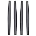 Imytpft 2 Dark Grey Compatible/Replacement Silicone Leg Set For Oakleys Whisker Sunglasses Rubber Kit