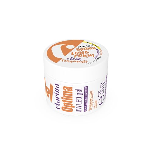 Gel Clarissa Optima transparent auto-égalisant haute tenue UV/LED