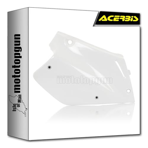 Side panels blanc Acerbis 0003775.030 carénage Honda CRE 250 F plaques 1995 1996