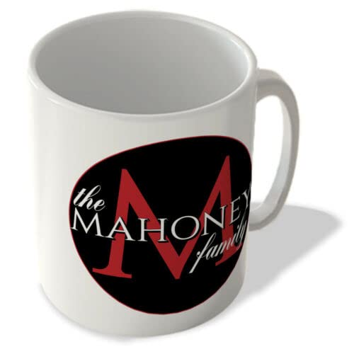 Voltx Design The Mahoney Family Printed Ceramic Coffee Mug 11oz|Coffee Mug Gift|Mug for Tea & Coffee|Ceramic Coffee Mug |Printed Coffee Mug