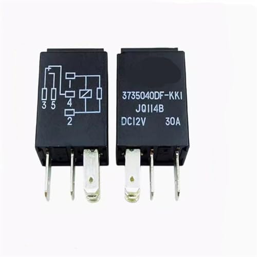 Relé 3735040DF-KK1 12V DC de 30A para reparar el sistema eléctrico de coches y furgonetas