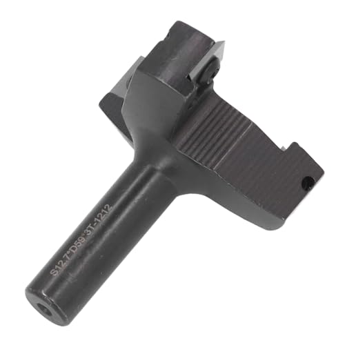 Jectse Mèche de Routeur de Surface de Spoilboard, Coupe de Rabotage D'aplatissement de Dalle à 3 Cannelures Longue Durée Adaptée aux Panneaux de Particules, Routeur Portatif