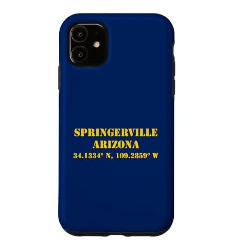 Springerville Arizona Coordinates ���y�Y �X�}�z�P�[�X iPhone 11 �p