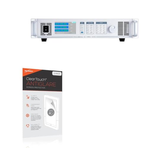 BoxWave Screen Protector Compatible with Owon OWP3060H - ClearTouch Anti-Glare (2-Pack), Anti-Fingerprint Matte Film Skin